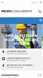 Mobile Screenshot of milieuconcurrent.nl